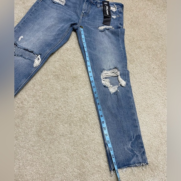 NEW - Express Jeans - Girlfriend - Rigid Denim - Size: 0R - Picture 5 of 9